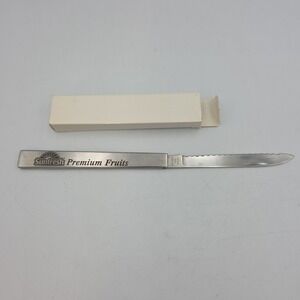 Vintage Stainless Sunfresh Premium Fruits Steel Fruit  Folding Knife Utica
